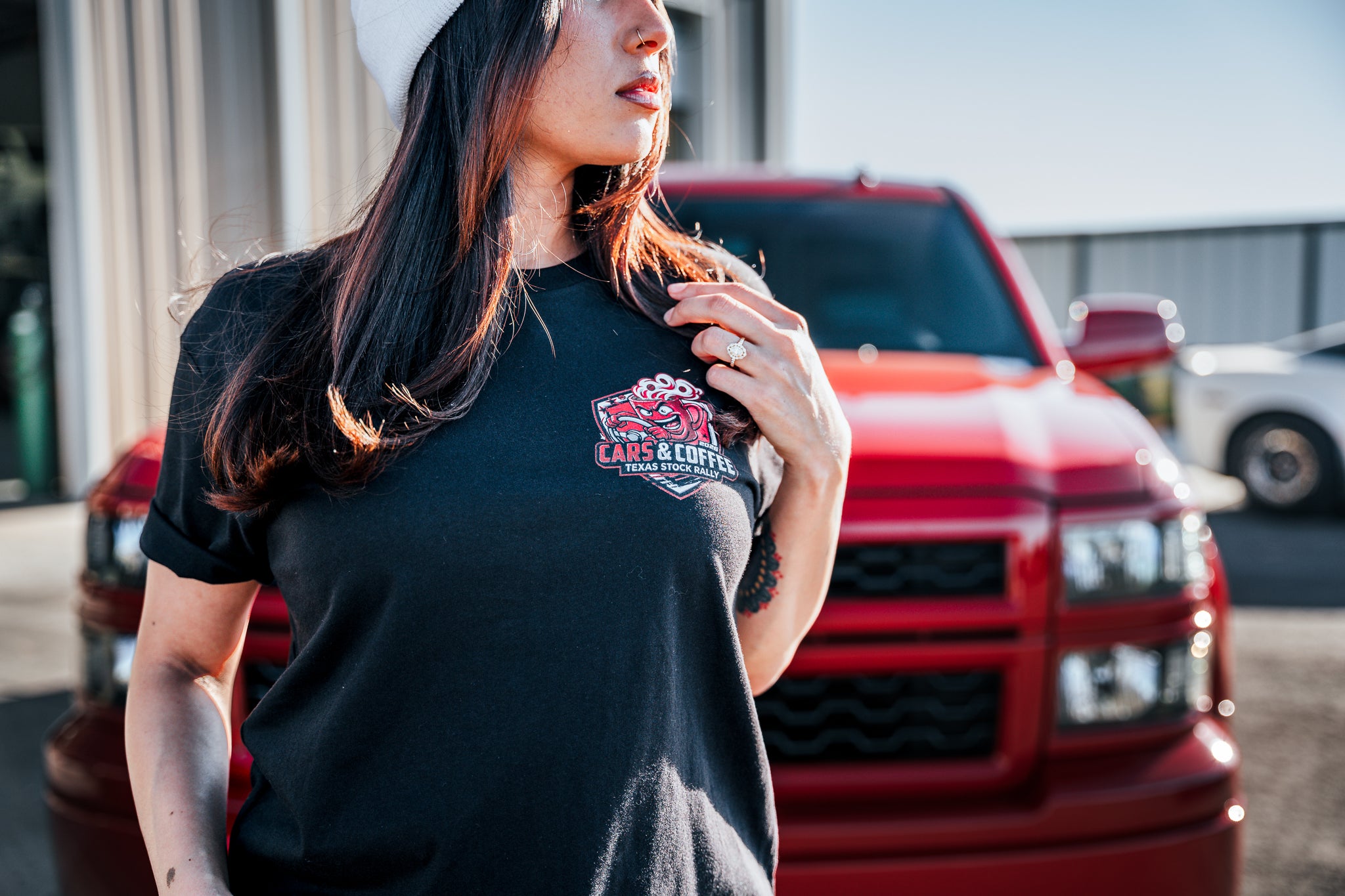 Camiseta del evento TXSR Cars & Coffee 2026 - 10 inscripciones