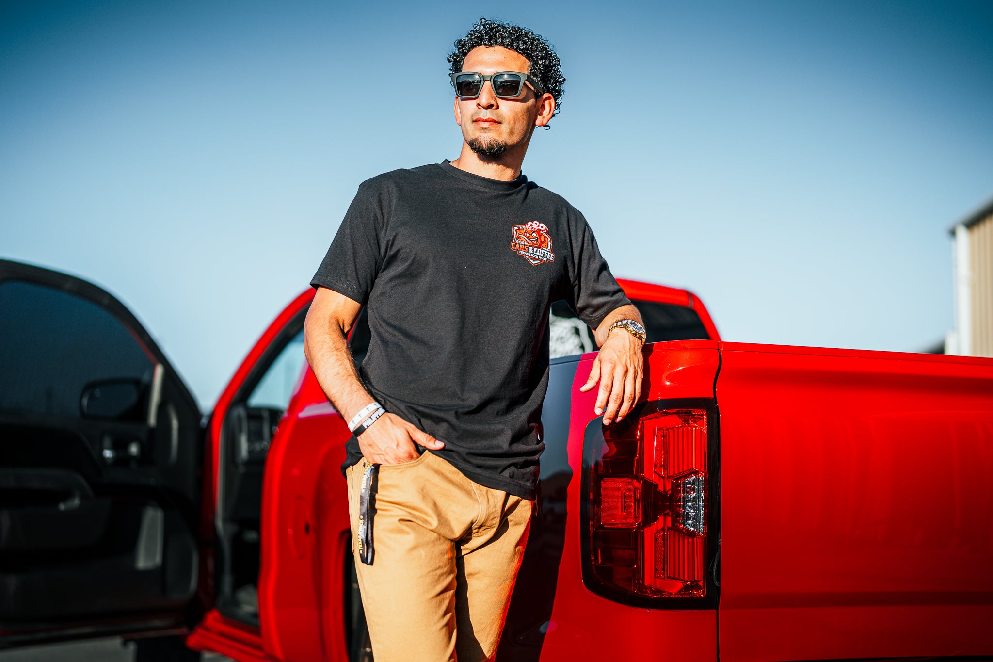 Camiseta del evento TXSR Cars & Coffee 2026 - 10 inscripciones