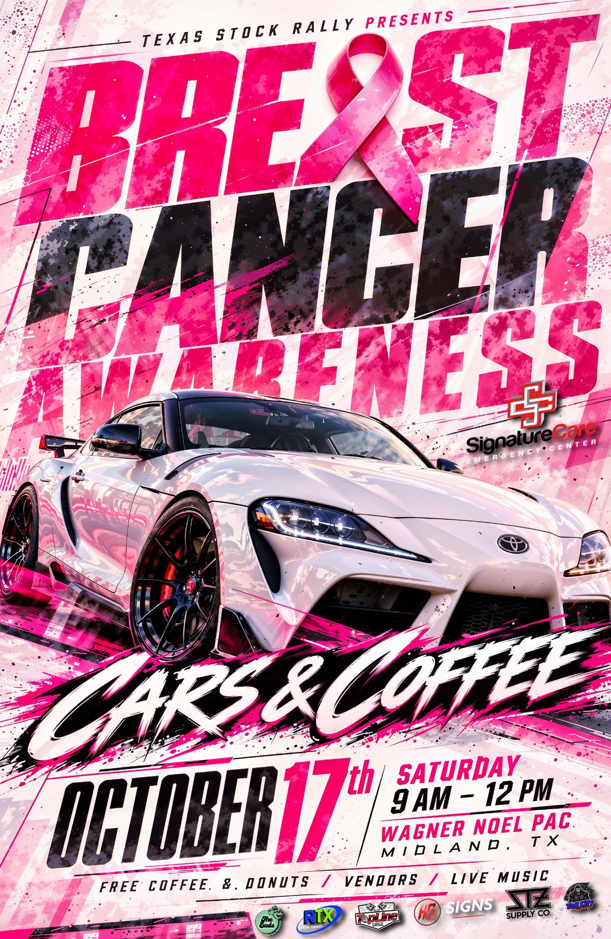 TXSR September Cars & Coffee Vendor Registration