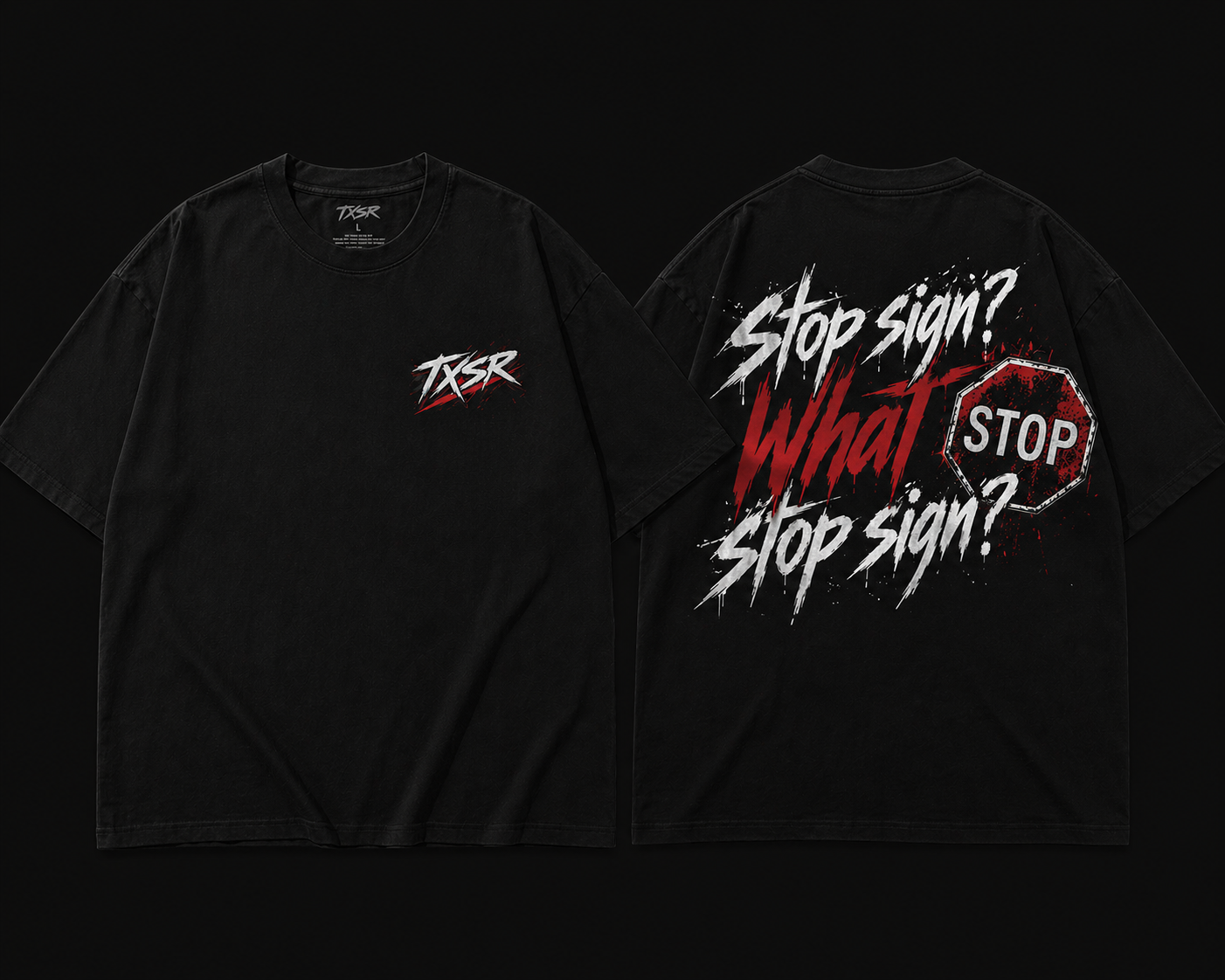TXSR Stop Sign Tee