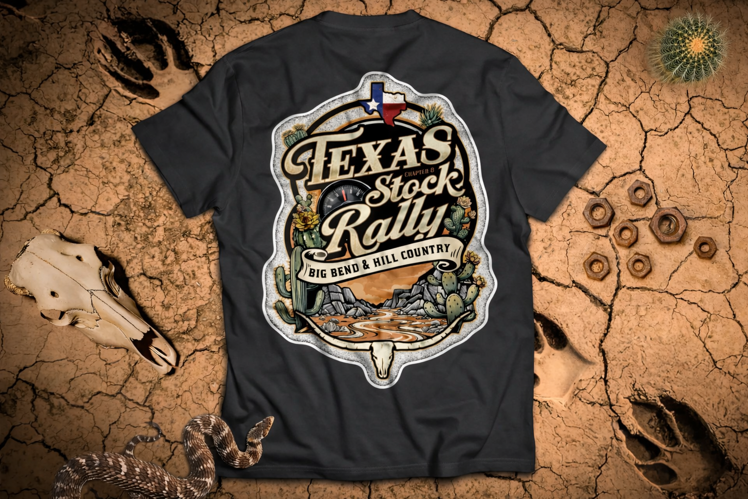 TXSR Border Run Rally Shirt - 10 Entries