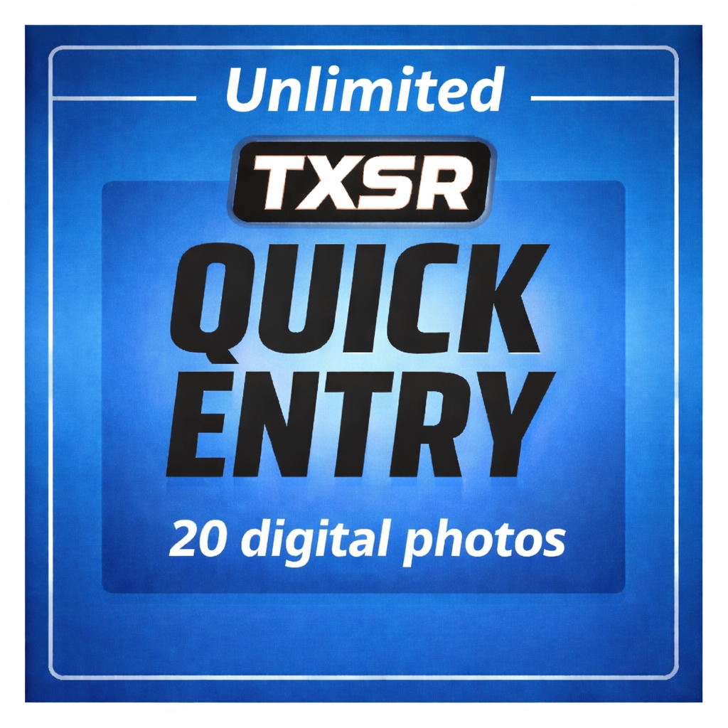 TXSR 2026 Unlimited Package - 36 Entries