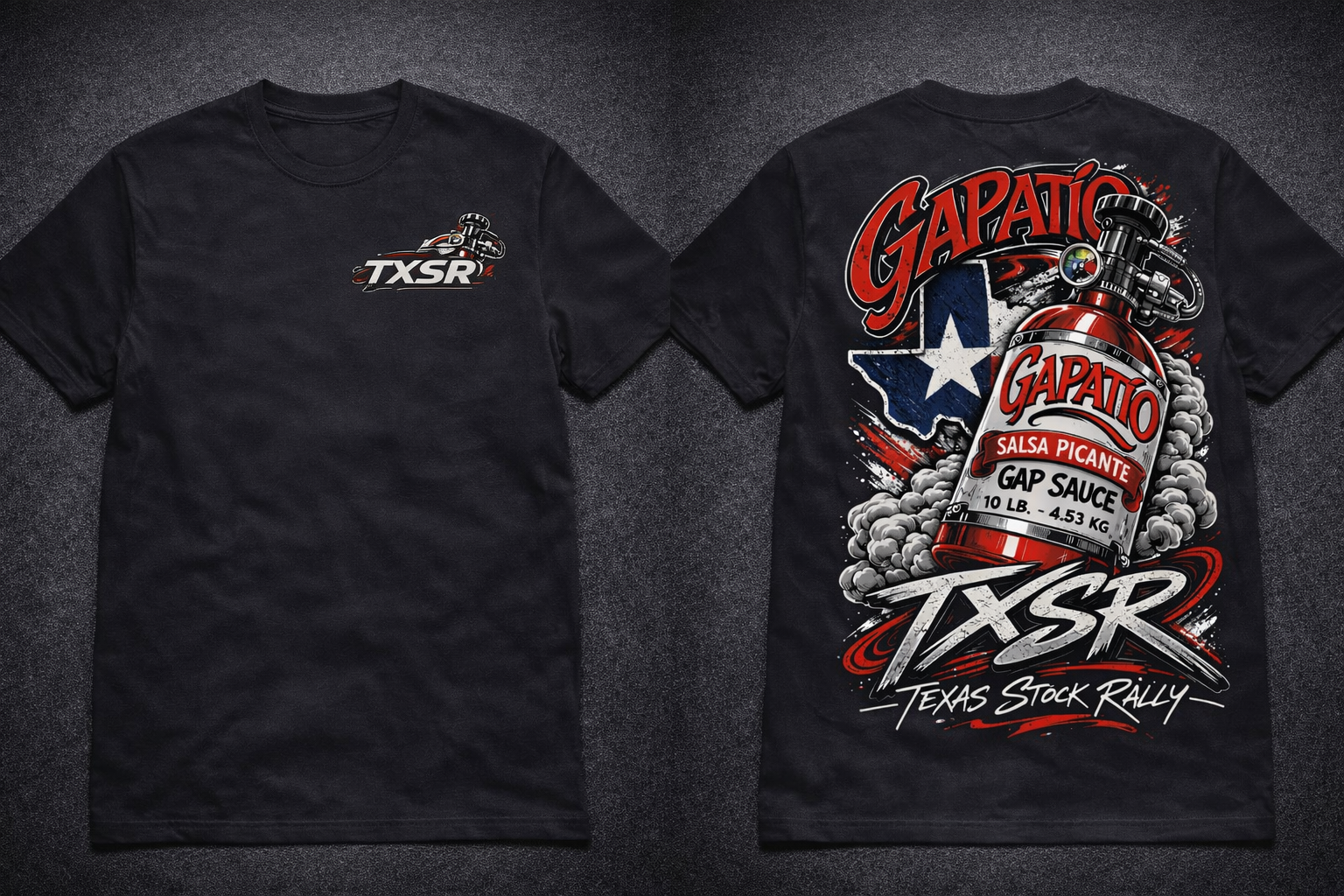 TXSR Gapatío Nitrous Tee - 10 Entries