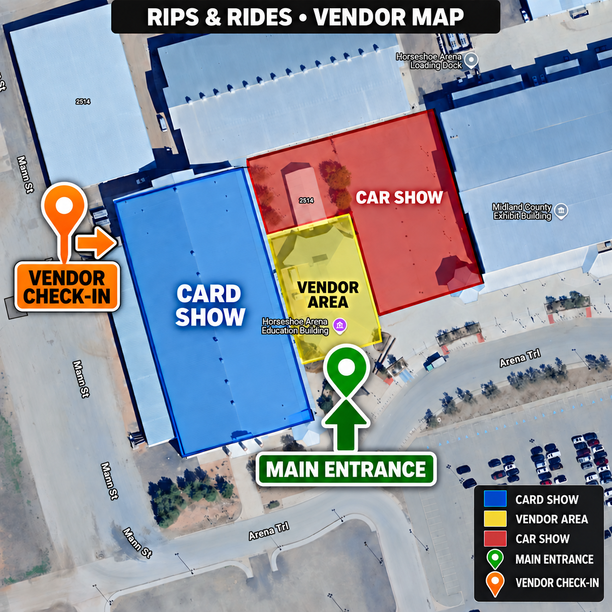 TXSR Rips & Rides Vendor Registration