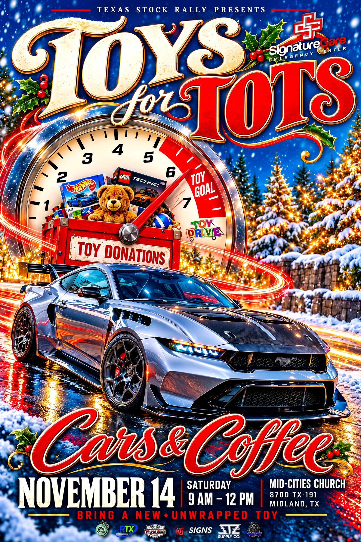 TXSR Cars & Coffee Vendor Registration