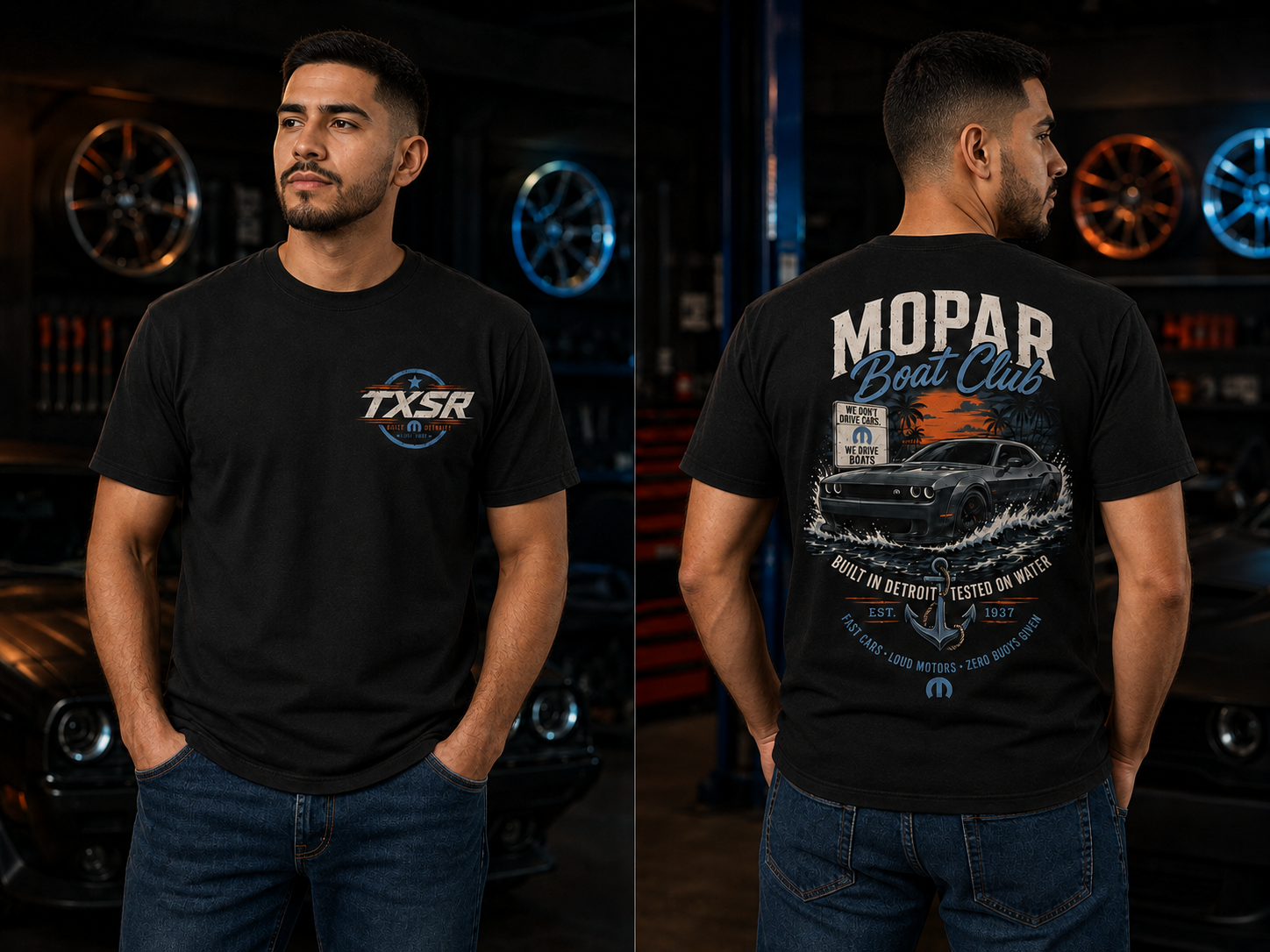 TXSR MOPAR BOAT CLUB (50 Entrees)