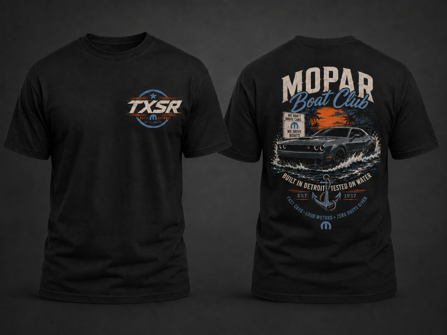TXSR MOPAR BOAT CLUB (50 Entrees)