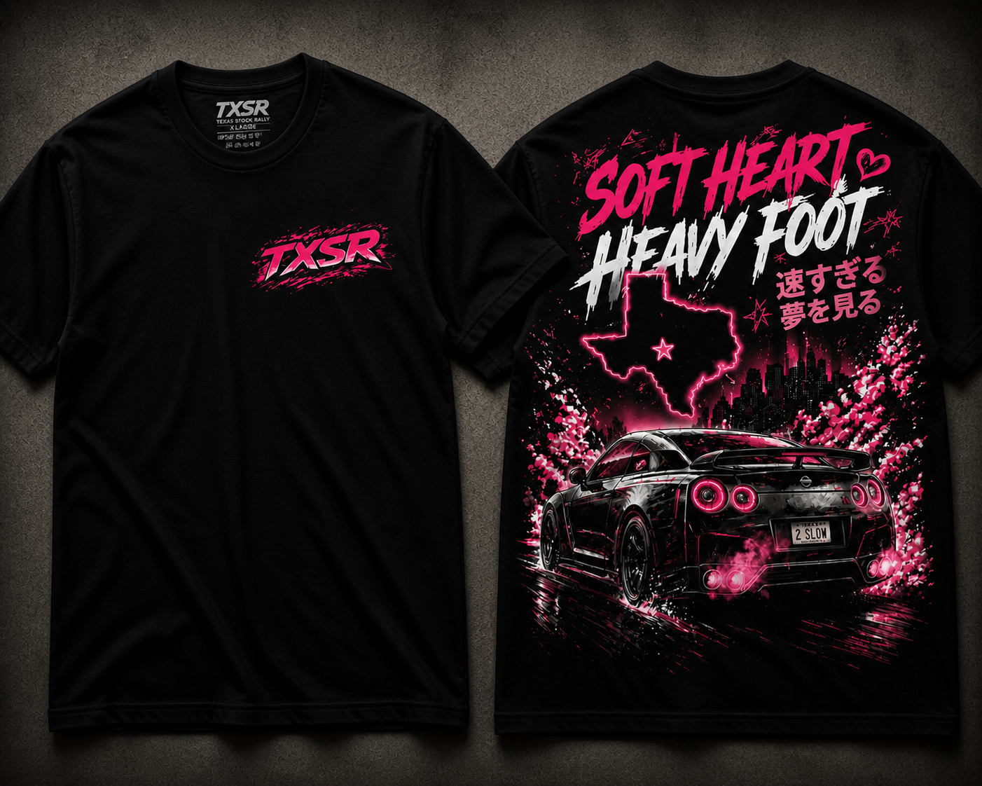 TXSR SOFT HEART HEAVY FOOT GTR