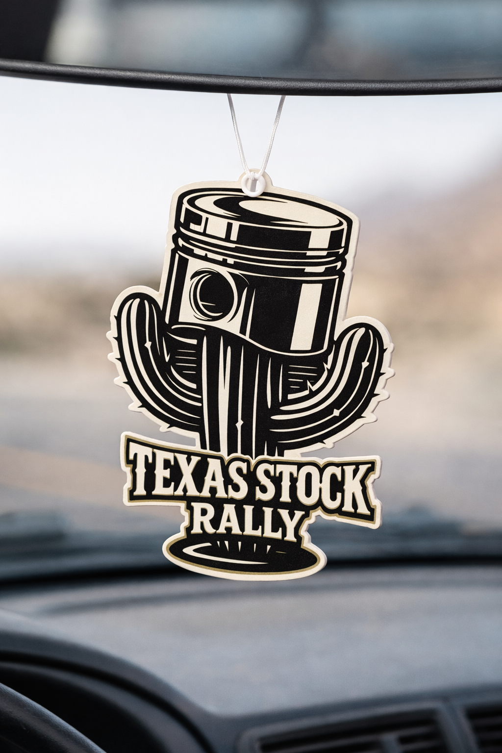 Texas Stock Rally Piston Air Freshener