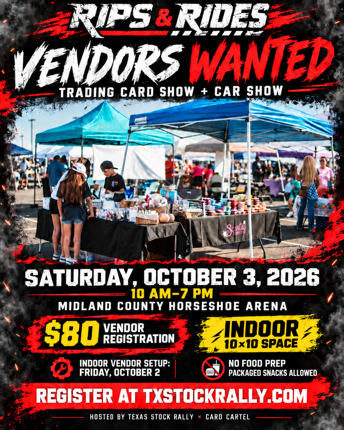 TXSR Rips & Rides Vendor Registration